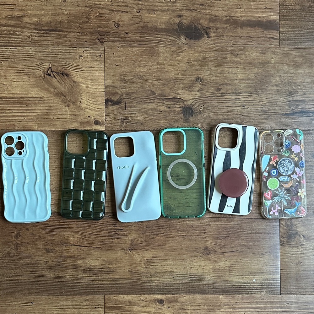 Assorted Phone Cases for iPhone